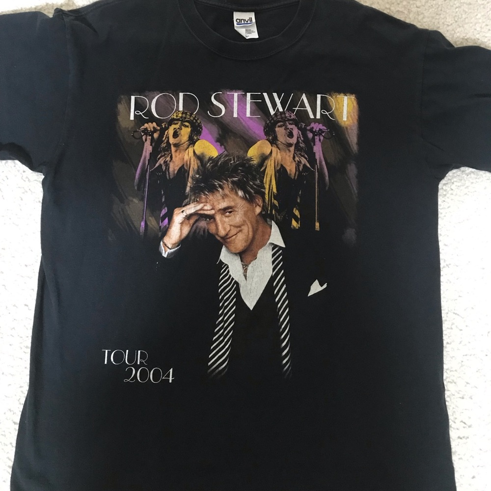 Vintage Rod Stewart Tour Tee from 2004
